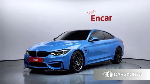 BMW M4 (F82) 2018 Небесно-голубой из Кореи