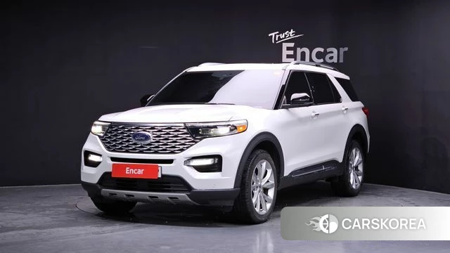 Ford Explorer 6th Generation 2022 Белый из Кореи