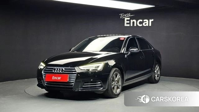 Audi A4 (B9) 2018 Черный из Кореи