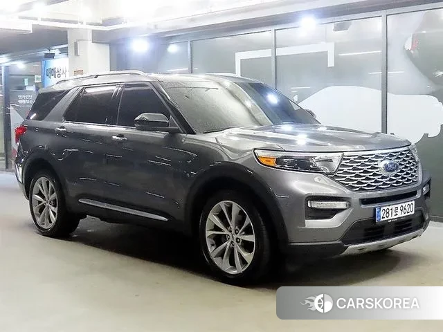 Ford Explorer 6th Generation 2022 Серый из Кореи