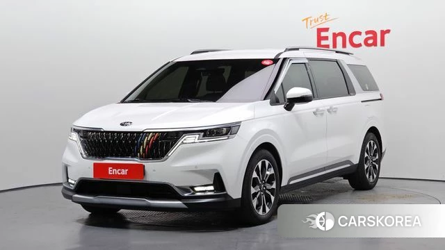 Kia Carnival 4th generation 2021 Белый из Кореи