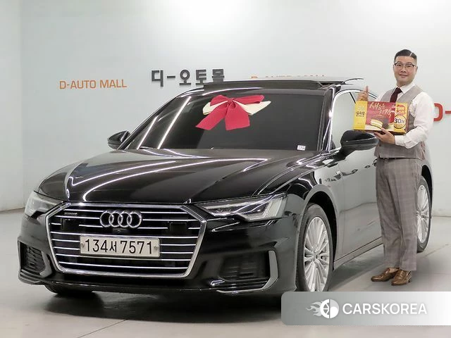 Audi A6 (C8) 2020 Черный из Кореи