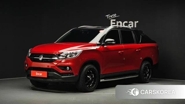 Ssangyong Rexton Sports 2019 Красный из Кореи