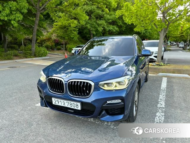 BMW X3 (G01) 2019 Синий из Кореи