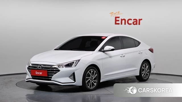 Hyundai The New Avante AD 2020 Белый из Кореи