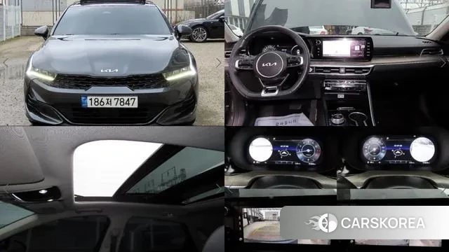 Kia K5 3rd generation 2021 Серый из Кореи