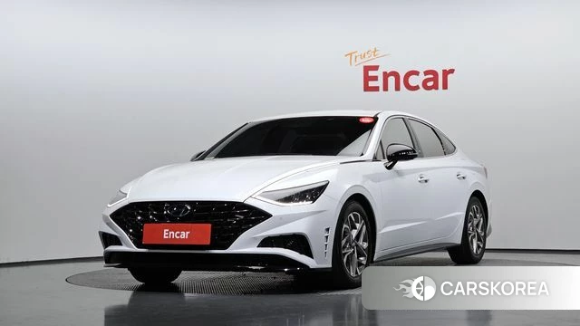 Hyundai Sonata (DN8) 2021 Белый из Кореи