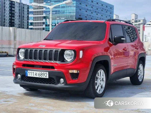 Jeep Renegade 2022 Красный из Кореи