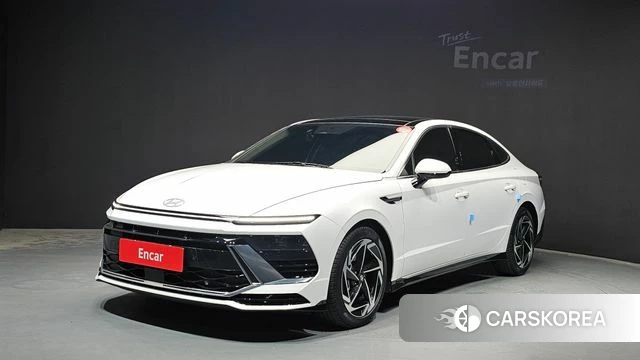 Hyundai Sonata D Edge Hybrid (DN8) 2024 Белый из Кореи