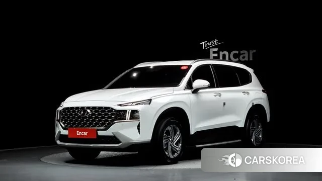 Hyundai The New Santa Fe 2023 Белый из Кореи