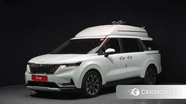 Kia Carnival 4th generation 2023 Белый из Кореи