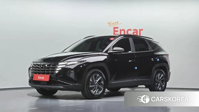 Hyundai Tucson Hybrid (NX4) 2020 Черный из Кореи