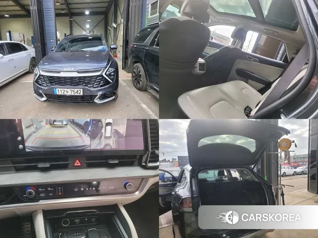 Kia Sportage 5th Generation Hybrid 2021 Серый из Кореи