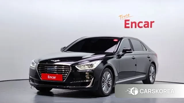 Genesis EQ900 2018 Черный из Кореи