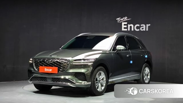 Genesis GV70 2024 Светло-зеленый из Кореи