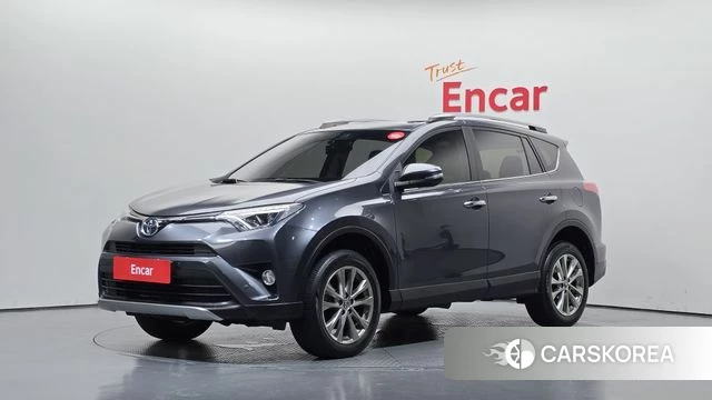 Toyota RAV4 2018 Серый из Кореи
