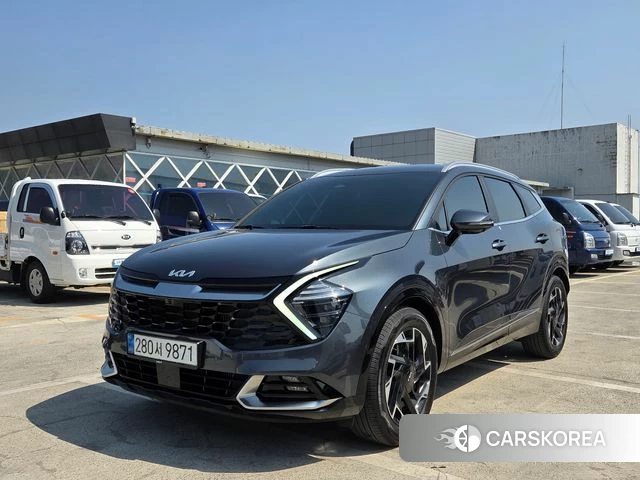 Kia Sportage 5th Generation 2021 Серый из Кореи