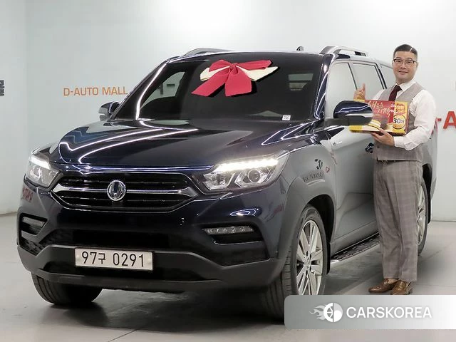 Ssangyong Rexton Sports 2020 Синий из Кореи