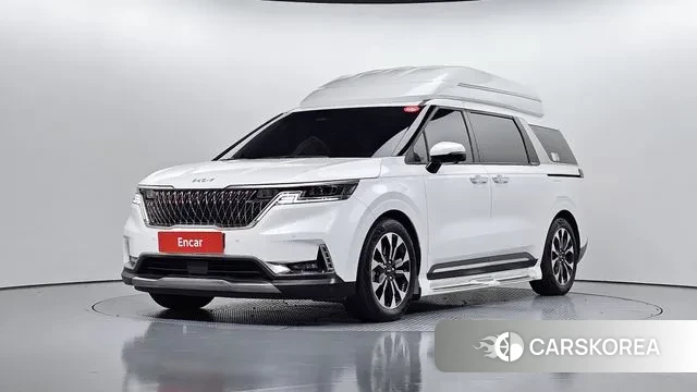 Kia Carnival 4th generation 2023 Белый из Кореи