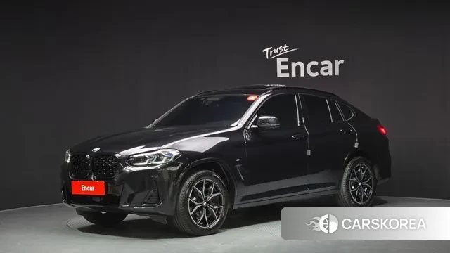 BMW X4 (G02) 2024 Черный из Кореи