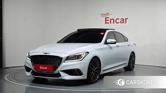 Genesis G80 2018 Белый из Кореи