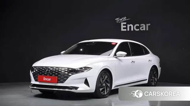 Hyundai The New Grandeur IG Hybrid 2020 Белый из Кореи