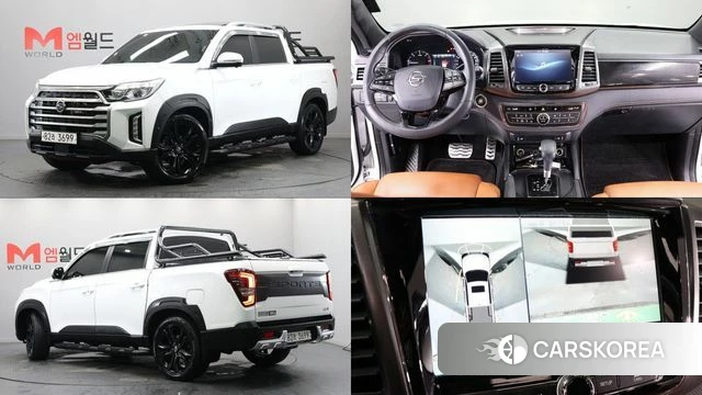 Ssangyong The New Rexton Sport 2021 Белый из Кореи