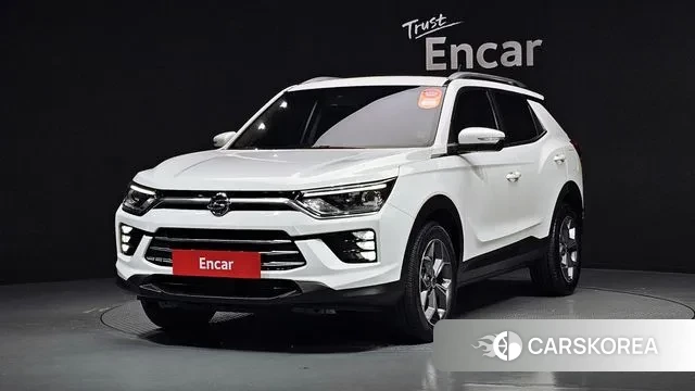 Ssangyong Beautiful Korando 2021 Белый из Кореи