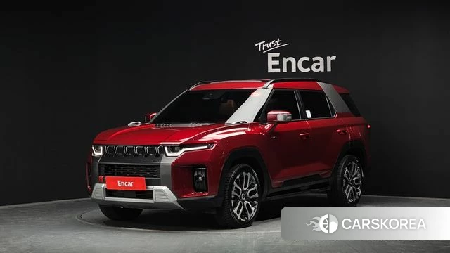 Ssangyong Torres 2022 Красный из Кореи