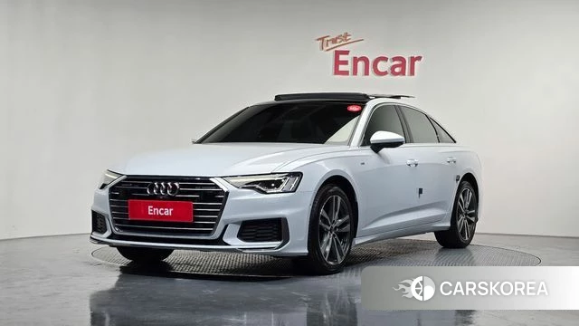 Audi A6 (C8) 2021 Белый из Кореи