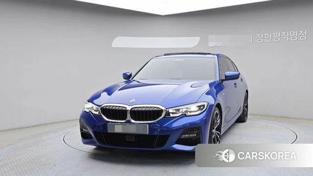 BMW 3 Series (G20) 2022 Синий из Кореи