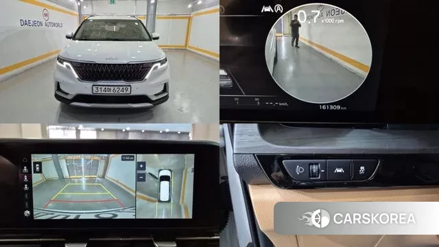 Kia Carnival 4th generation 2021 Белый из Кореи