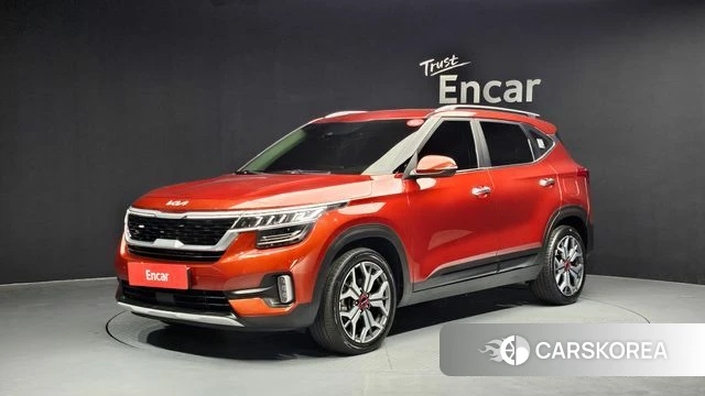 Kia Seltos 2022 Оранжевый из Кореи