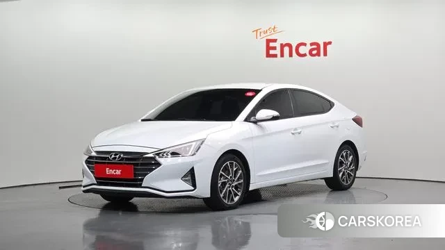 Hyundai The New Avante AD 2019 Белый из Кореи