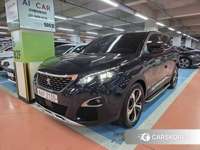 Peugeot 3008 second generation 2018 Серый из Кореи