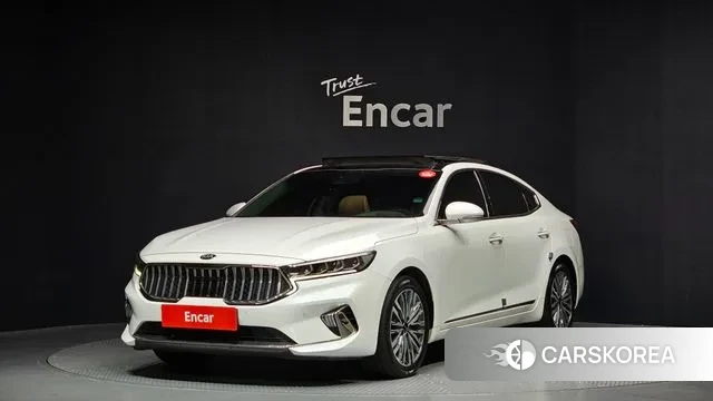 Kia K7 Premier Hybrid 2019 Белый из Кореи