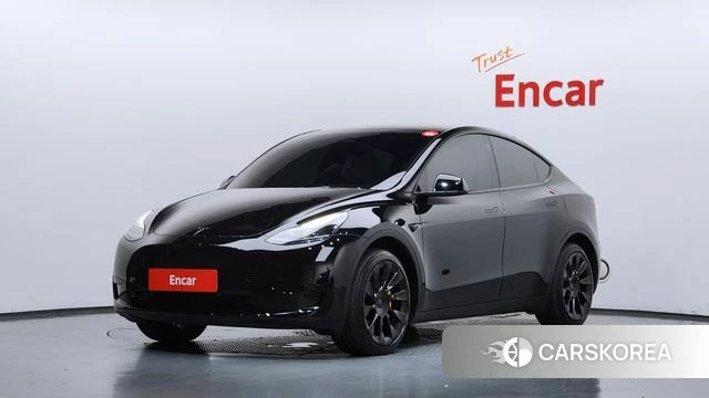 Tesla Model Y 2023 Черный из Кореи