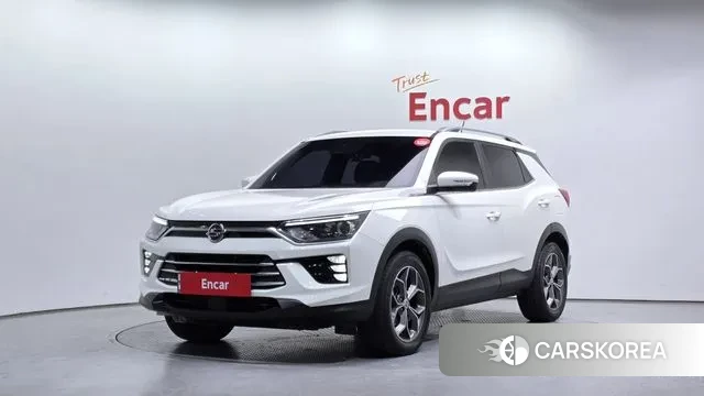 Ssangyong Beautiful Korando 2020 Белый из Кореи
