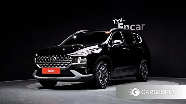 Hyundai The New Santa Fe 2022 Черный из Кореи