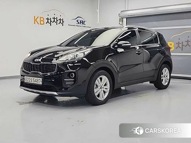 Kia Sportage 4th Generation 2018 Черный из Кореи