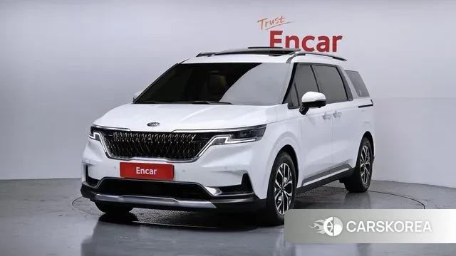 Kia Carnival 4th generation 2021 Белый из Кореи