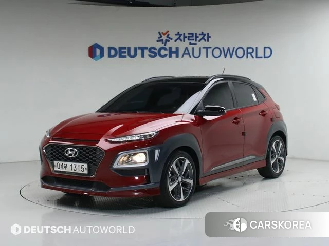 Hyundai Kona 2018 Красный из Кореи