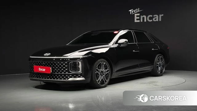 Hyundai Grandeur (GN7) 2023 Черный из Кореи