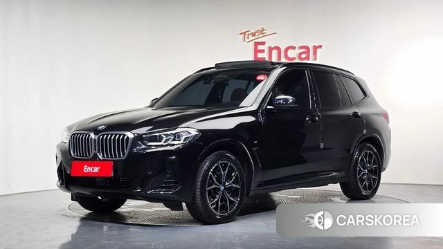 BMW X3 (G01) 2024 Черный из Кореи