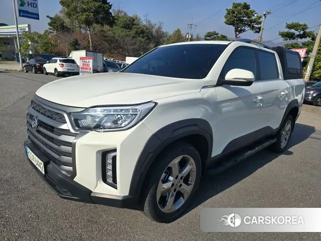 Ssangyong The New Rexton Sport 2022 Белый из Кореи