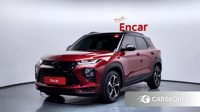 Chevrolet (GM Daewoo) Trailblazer 2021 Красный из Кореи