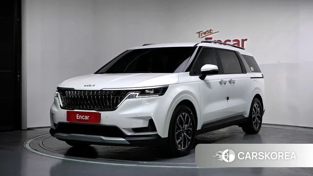 Kia Carnival 4th generation 2022 Белый из Кореи
