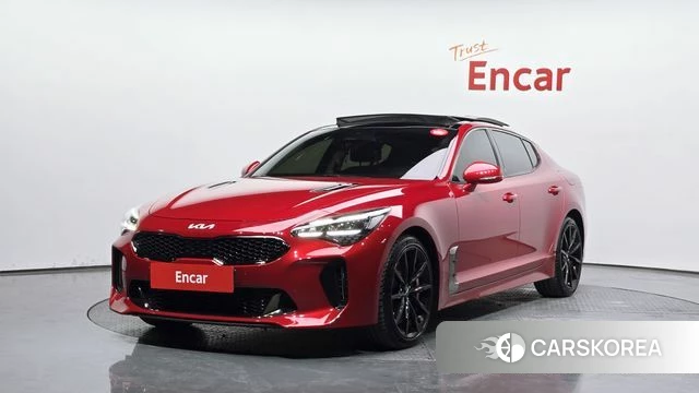 Kia Stinger Meister 2022 Красный из Кореи