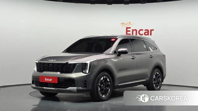 Kia The New Sorento 4th Generation 2024 Серебристо-серый из Кореи