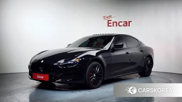 Maserati Ghibli 2018 Черный из Кореи